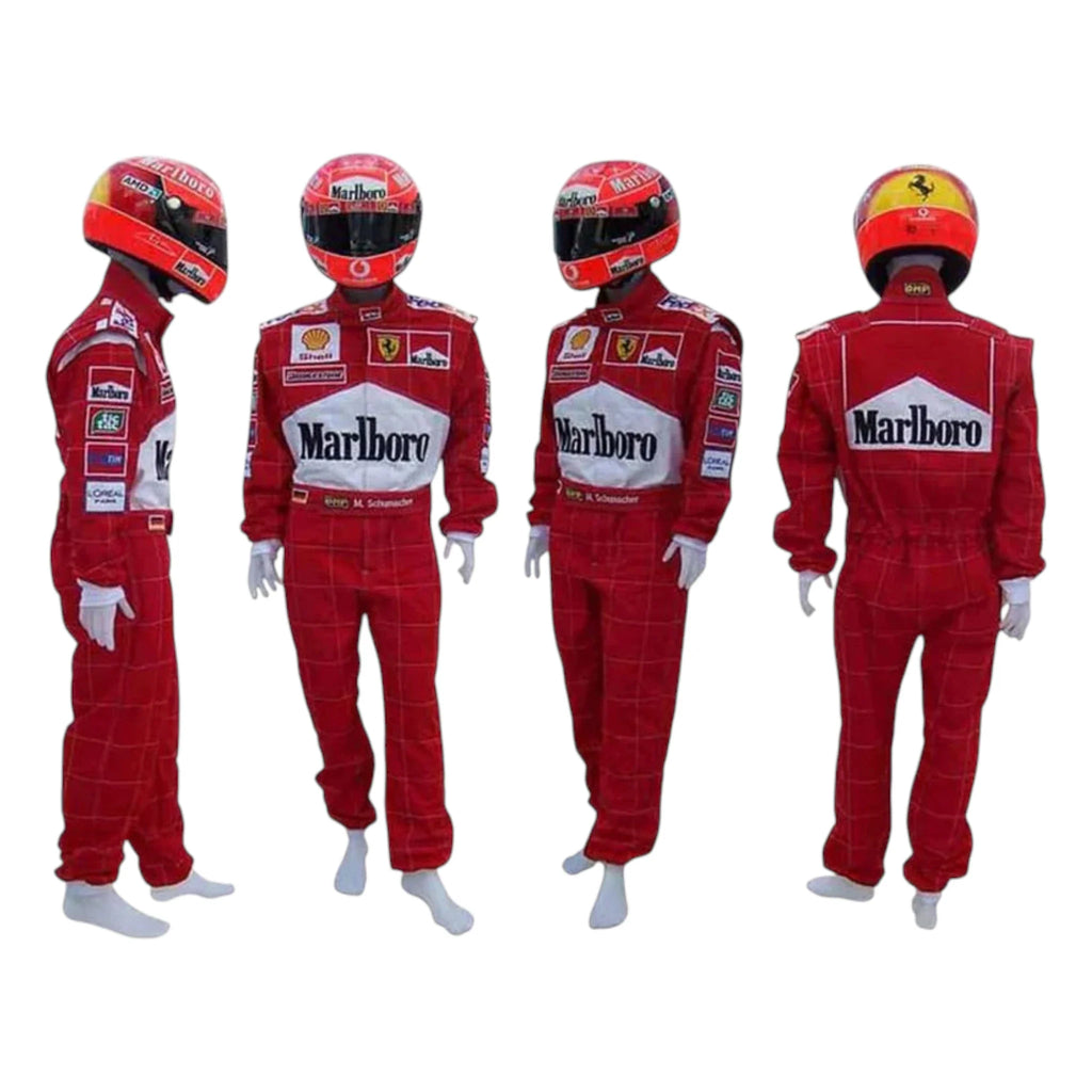 Michael Schumacher 2001 Ferrari Belgian GP F1 Racing Suit - Reaxion Racegear image 2