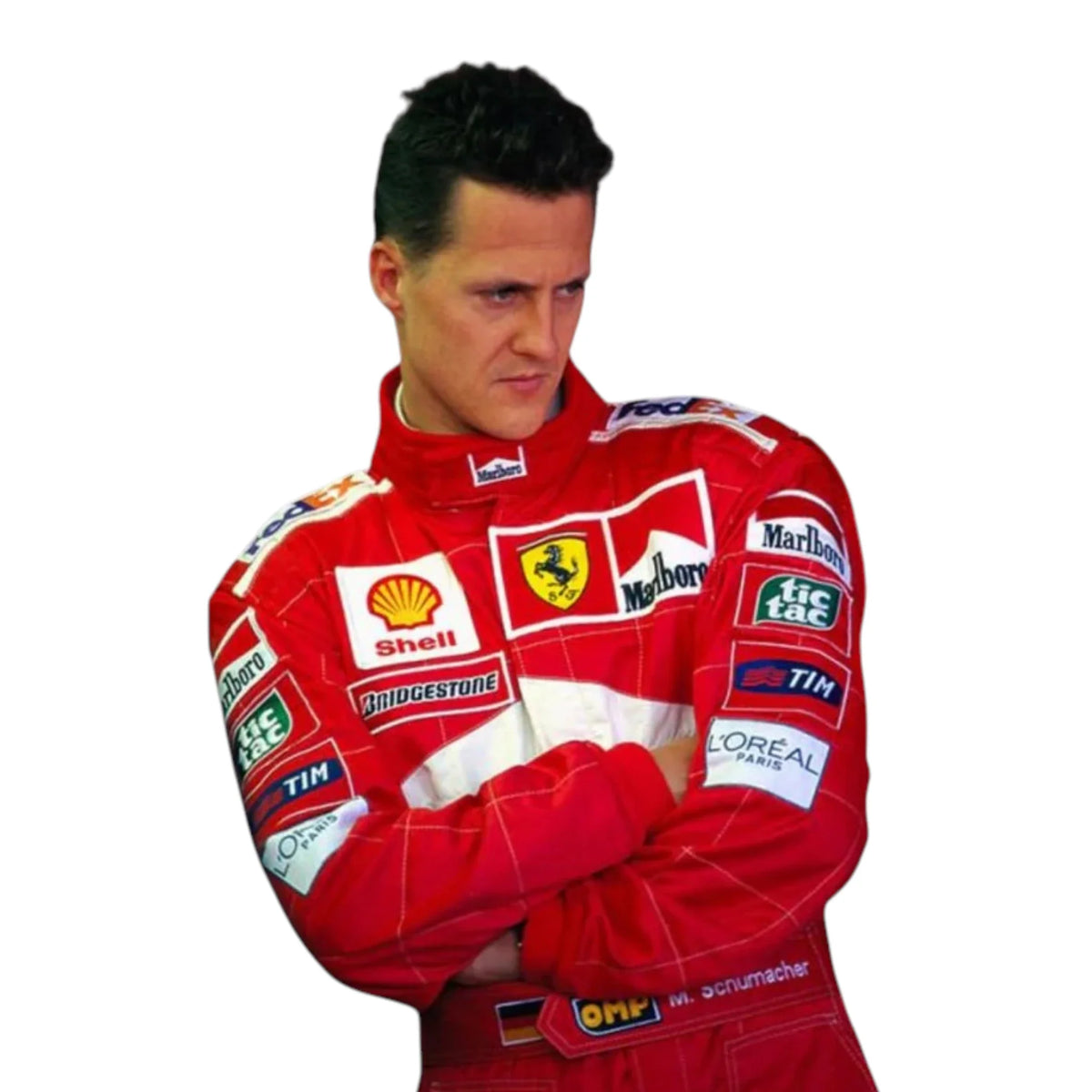Michael Schumacher 2001 Ferrari Belgian GP F1 Racing Suit - Reaxion Racegear image 3