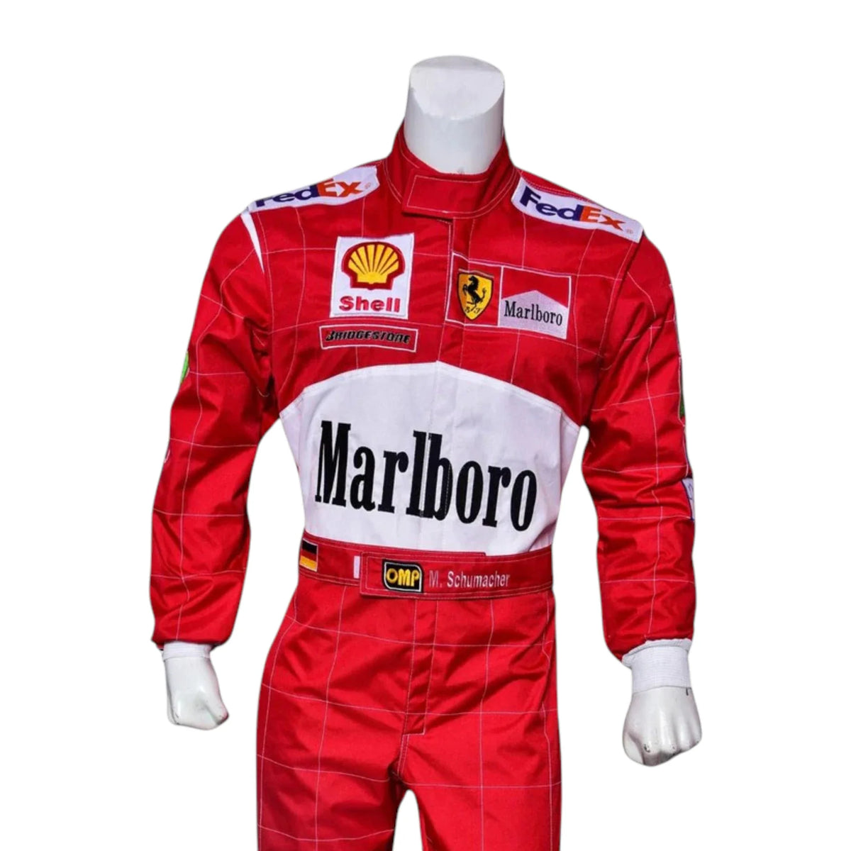 Michael Schumacher 2001 Ferrari Belgian GP F1 Racing Suit - Reaxion Racegear image 8