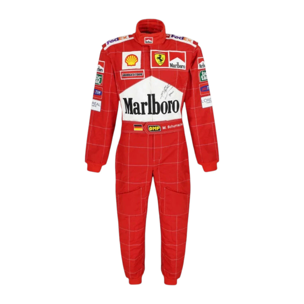 Michael Schumacher 2002 Ferrari F1 Racing Suit - Reaxion Racegear image 1