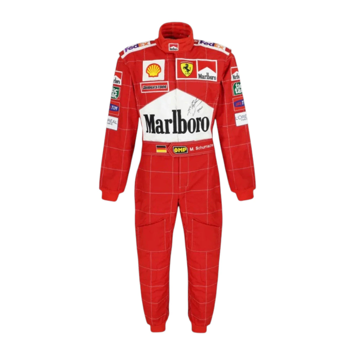 Michael Schumacher 2002 Ferrari F1 Racing Suit - Reaxion Racegear image 1