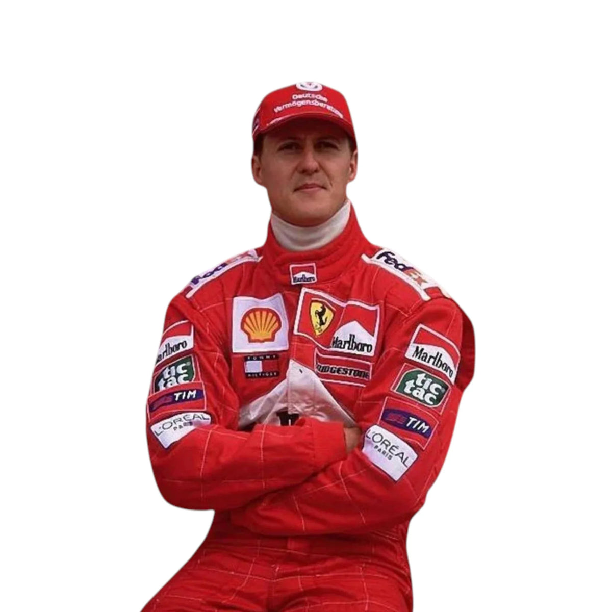 Michael Schumacher 2002 Ferrari F1 Racing Suit - Reaxion Racegear image 2