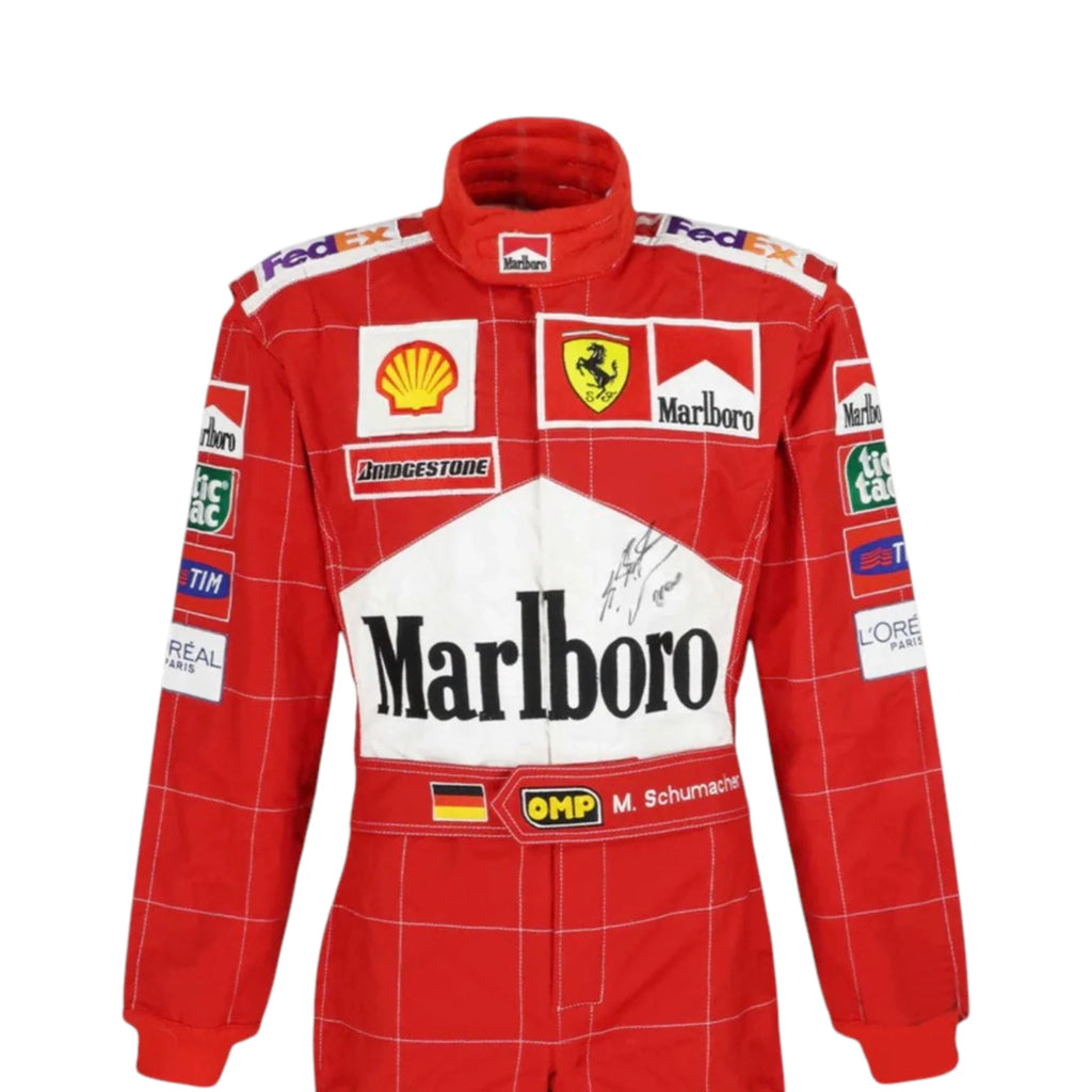 Michael Schumacher 2002 Ferrari F1 Racing Suit - Reaxion Racegear image 3