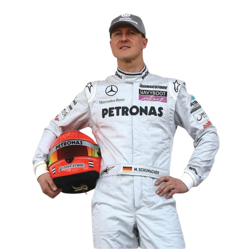 Michael Schumacher Mercedes 2010 F1 Racing Suit