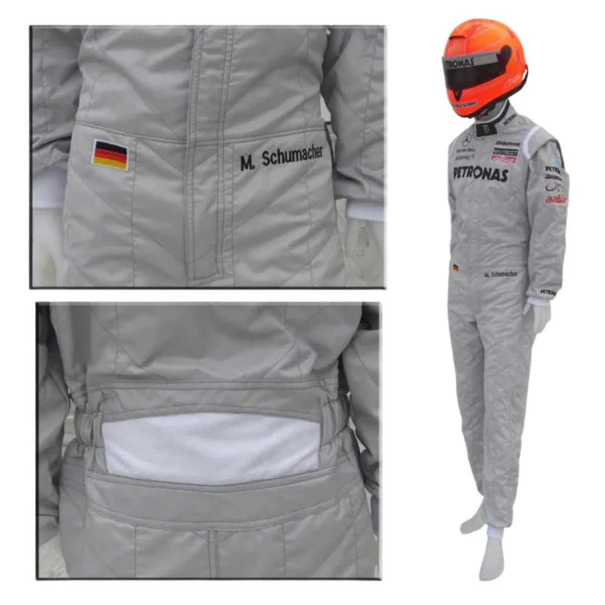 Michael Schumacher 2010 Mercedes-AMG Petronas F1 Racing Suit - Reaxion Racegear image 5