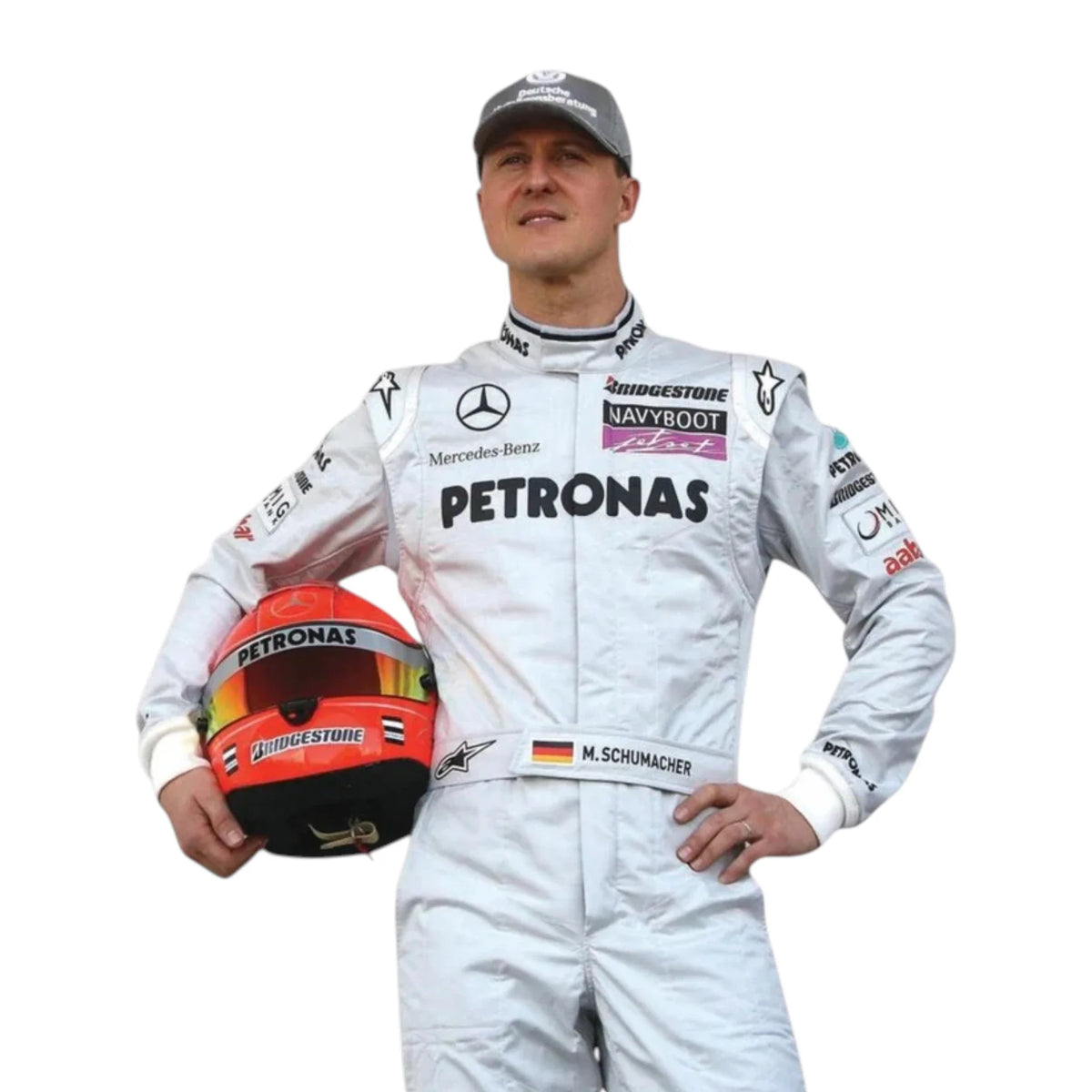 Michael Schumacher 2010 Mercedes-AMG Petronas F1 Racing Suit - Reaxion Racegear image 6