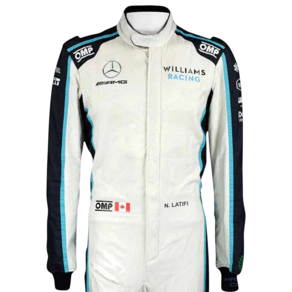 Nicholas Latifi 2021 Williams F1 Race Suit - Reaxion Racegear image 1