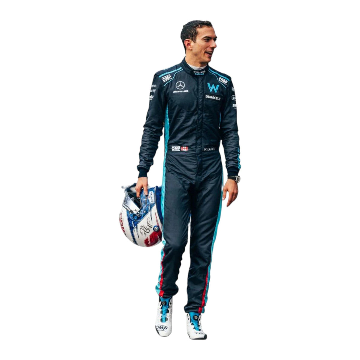 Nicholas Latifi 2022 Williams F1 Race Suit - Reaxion Racegear image 2