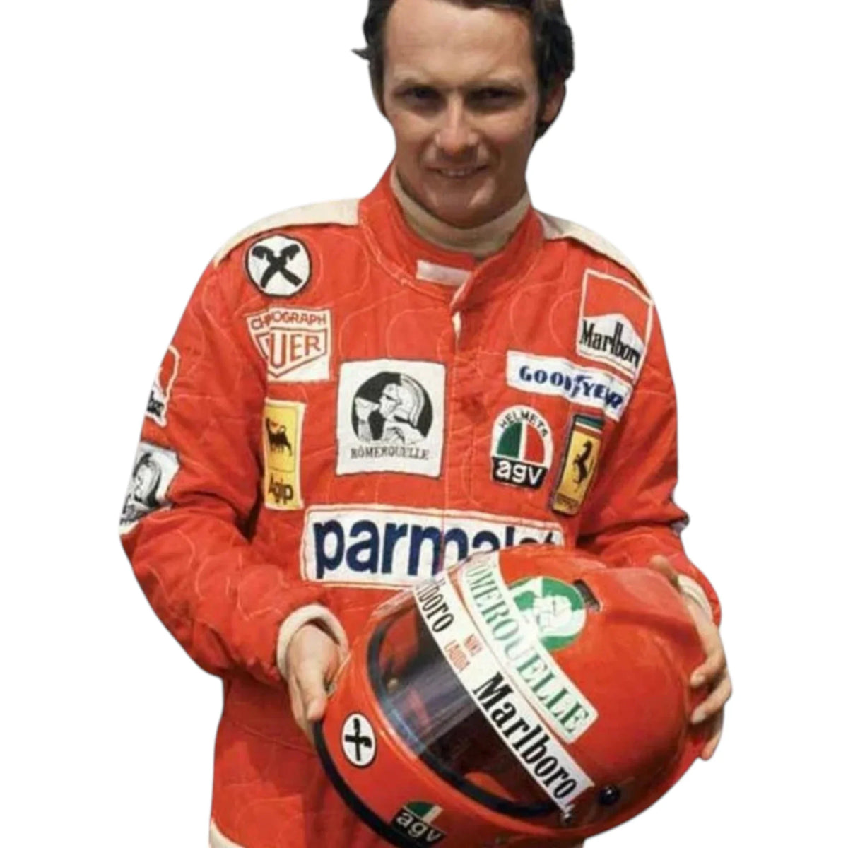 Niki Lauda 1976 Ferrari F1 Racing Suit - Reaxion Racegear image 5