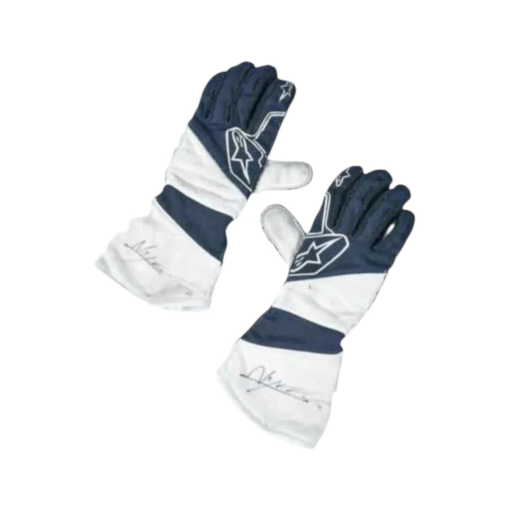 Nyck de Vries 2022 Williams F1 Racing Gloves - Reaxion Racegear image 1