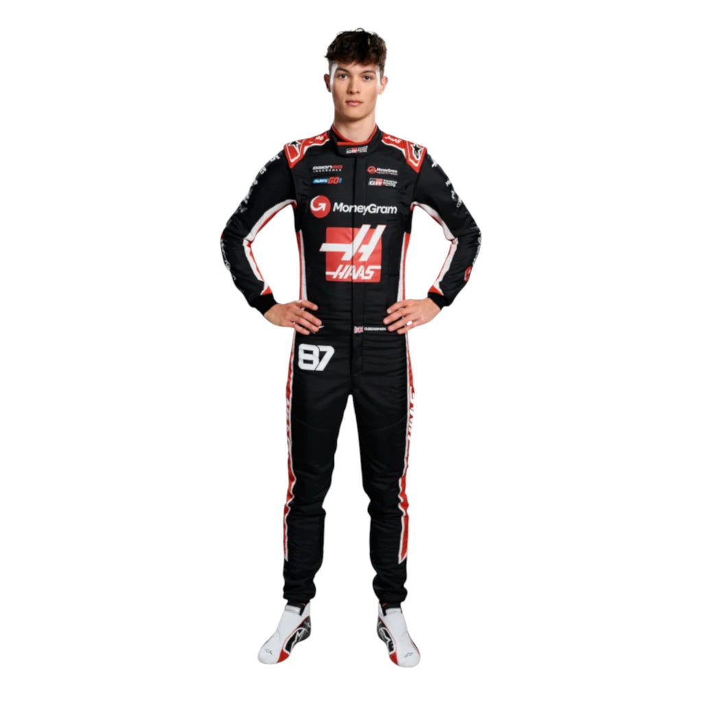 Oliver Bearman 2025 Haas F1 Race Suit - Reaxion Racegear image 3