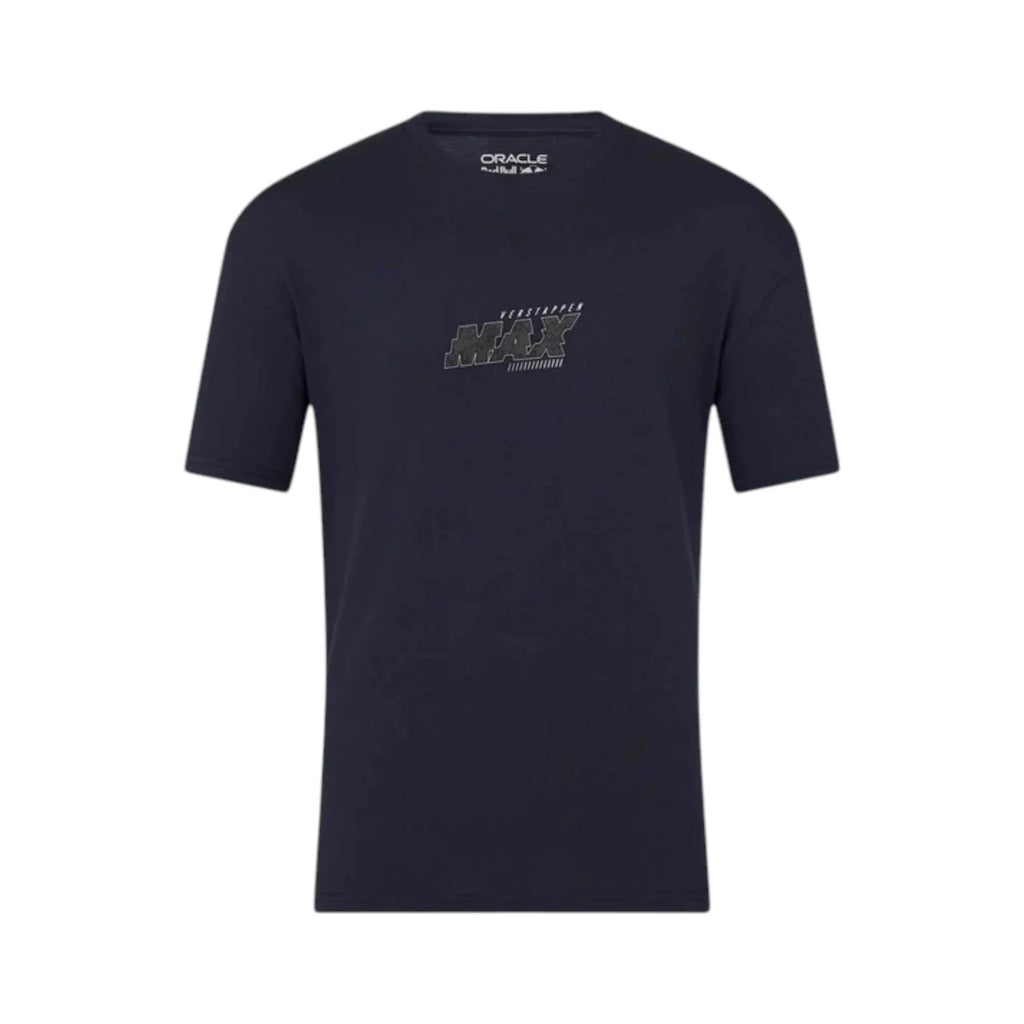 Oracle Red Bull Racing Blue Castore Max Verstappen Logo T-Shirt - Reaxion Racegear image 1