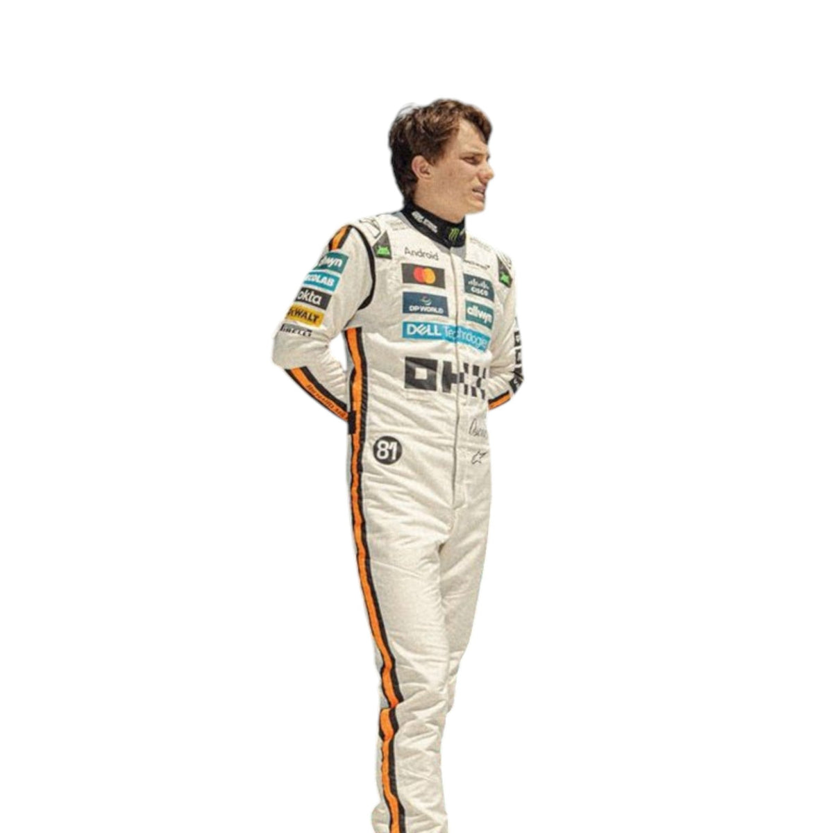 Oscar Piastri 2025 Mclaren Monaco GP F1 Race Suit - Reaxion Racegear image 1