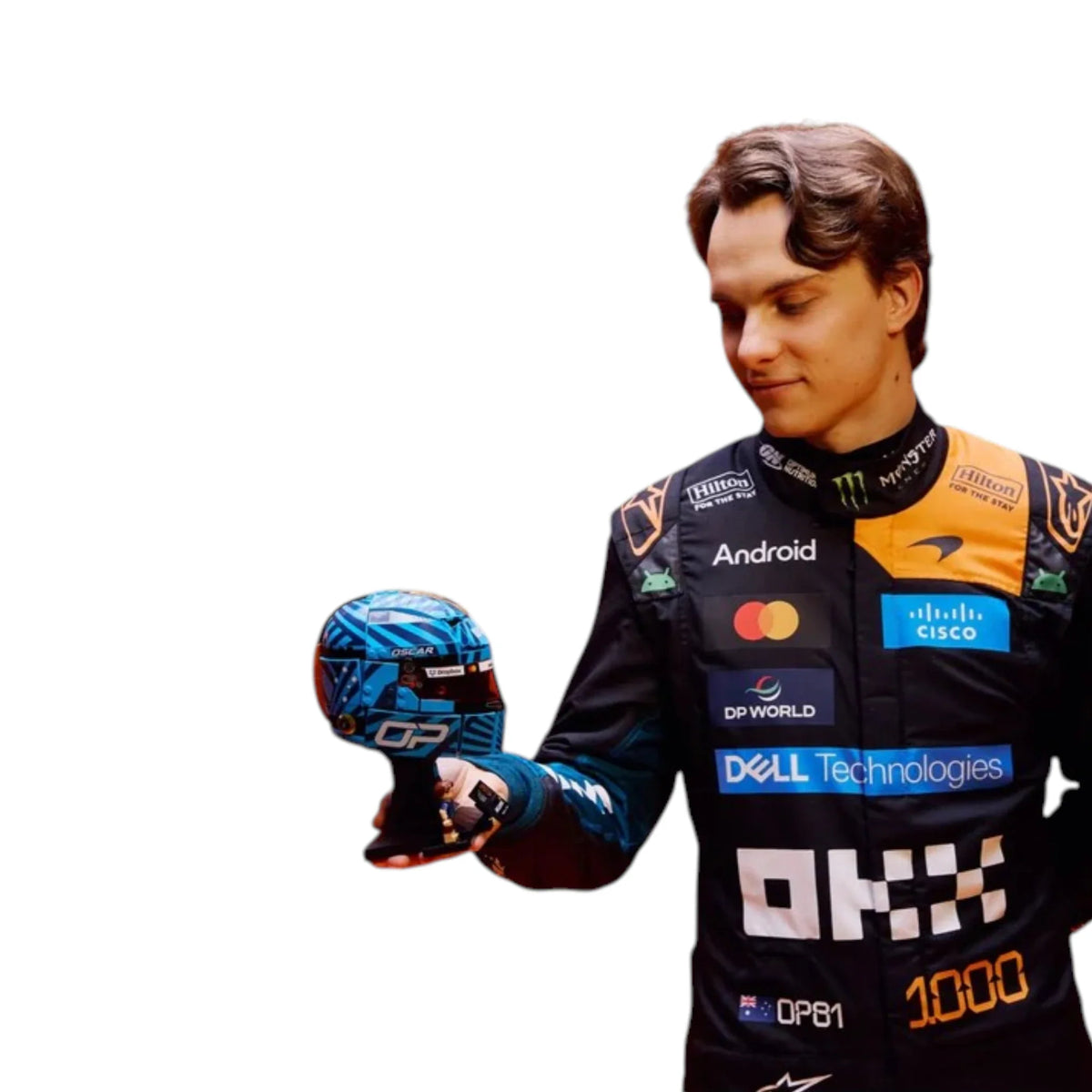 Oscar Piastri 2026 McLaren 1000th Monaco GP F1 Race Suit - Reaxion Racegear image 3