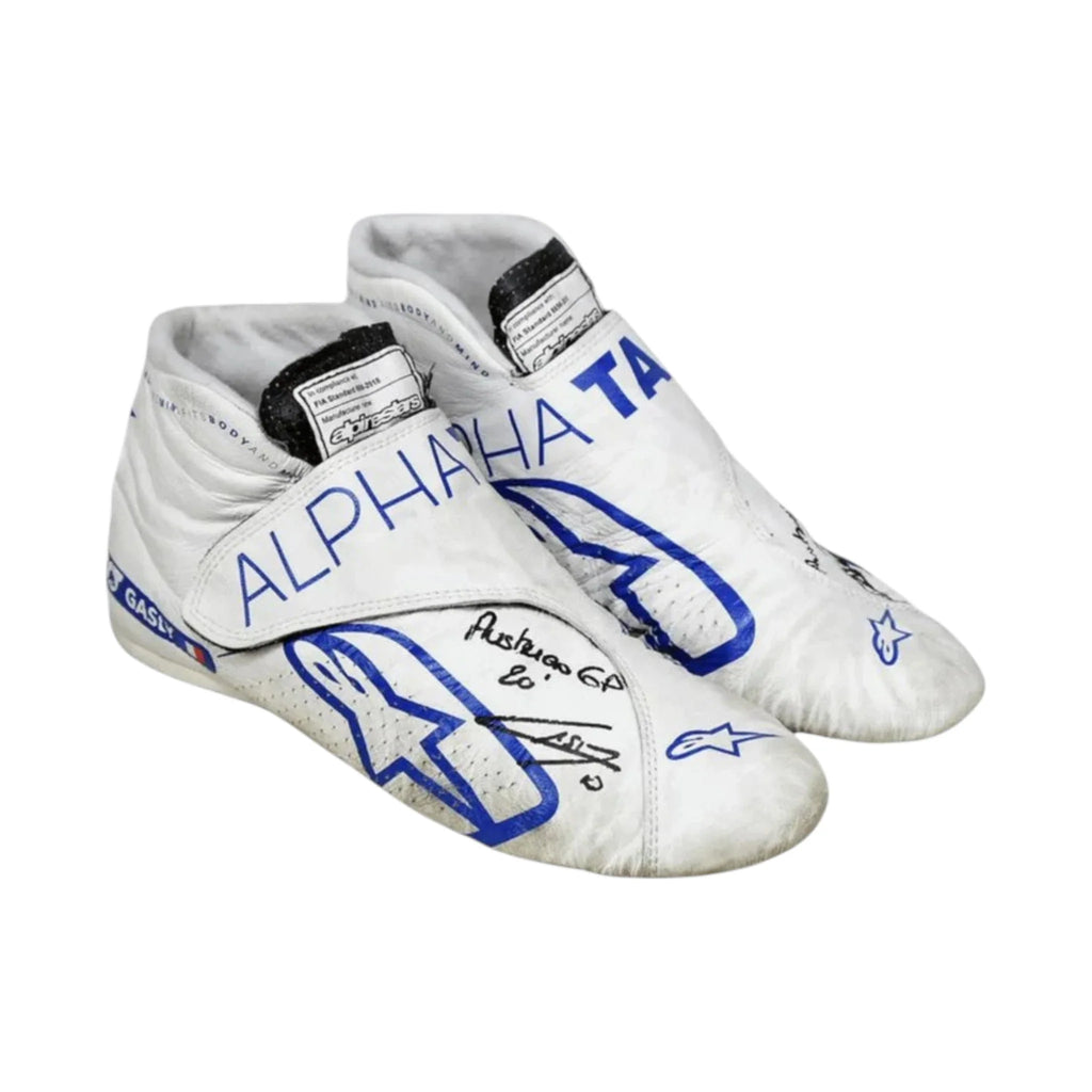 Pierre Gasly 2020 AlphaTauri Austrian GP F1 Racing Shoes - Reaxion Racegear image 1