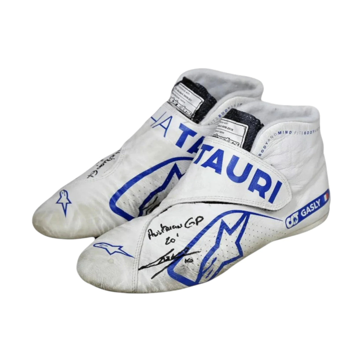 Pierre Gasly 2020 AlphaTauri Austrian GP F1 Racing Shoes - Reaxion Racegear image 3