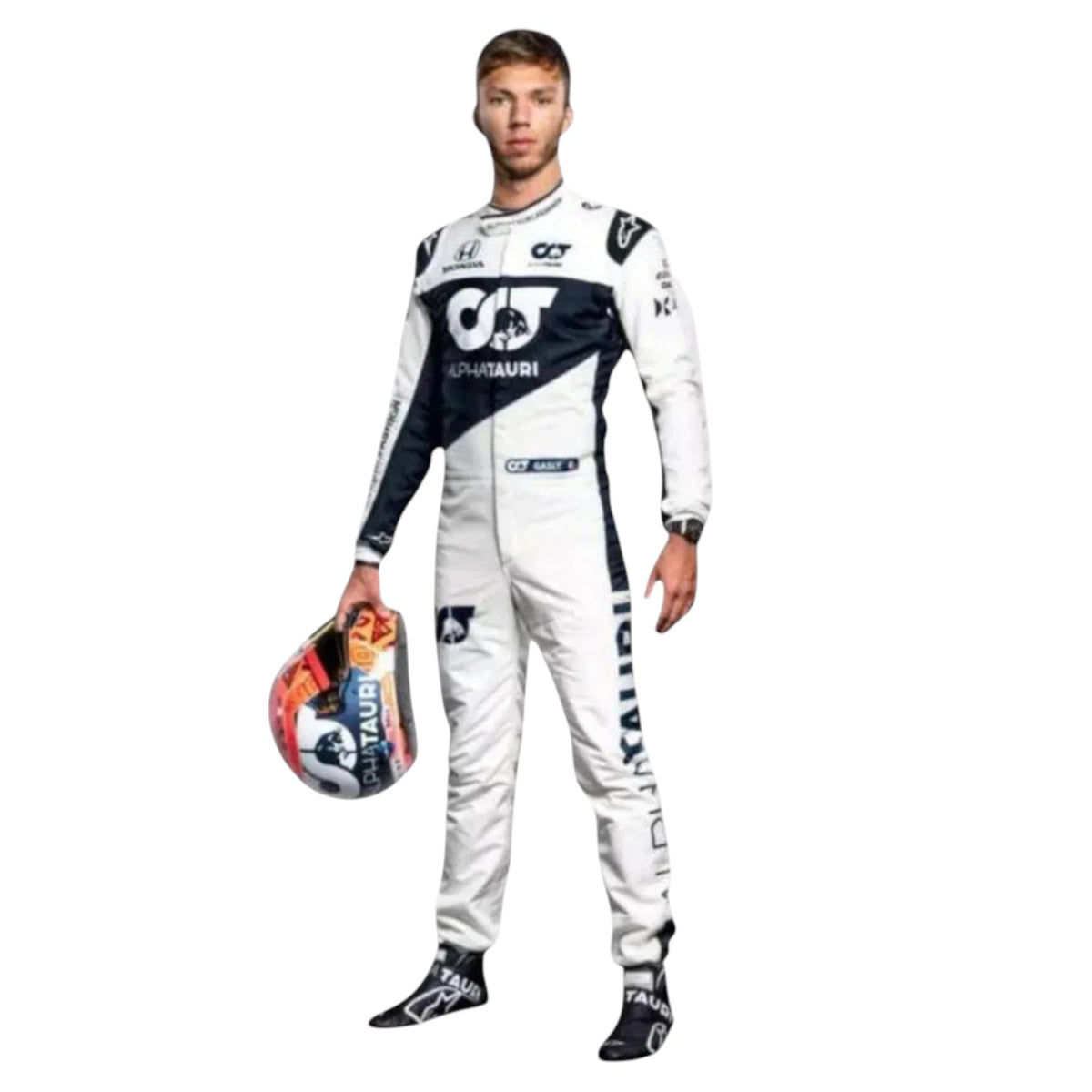 Pierre Gasly 2021 AlphaTauri F1 Race Suit - Reaxion Racegear image 2