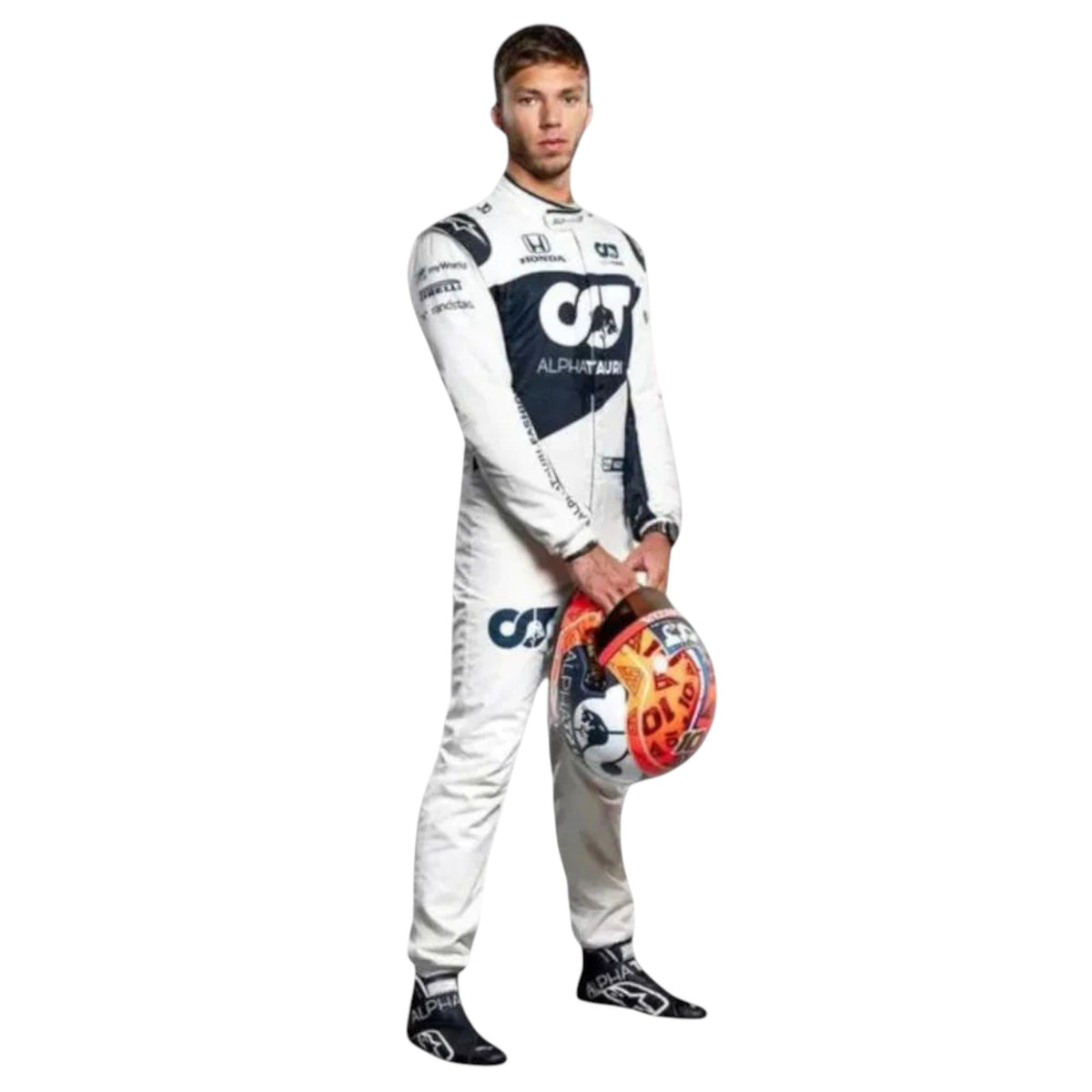 Pierre Gasly 2021 AlphaTauri F1 Race Suit - Reaxion Racegear image 3