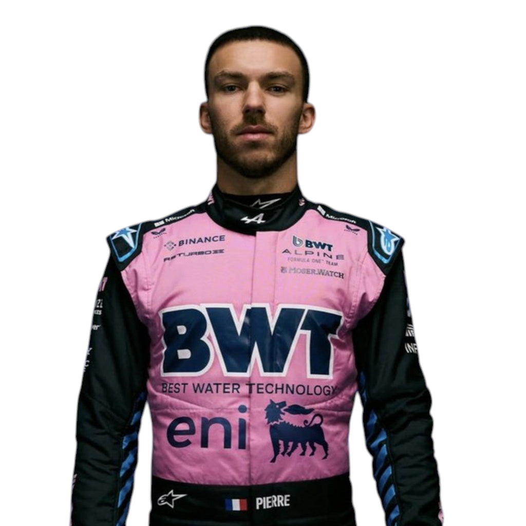 Pierre Gasly 2025 BWT Alpine F1 Race Suit - Reaxion Racegear image 1