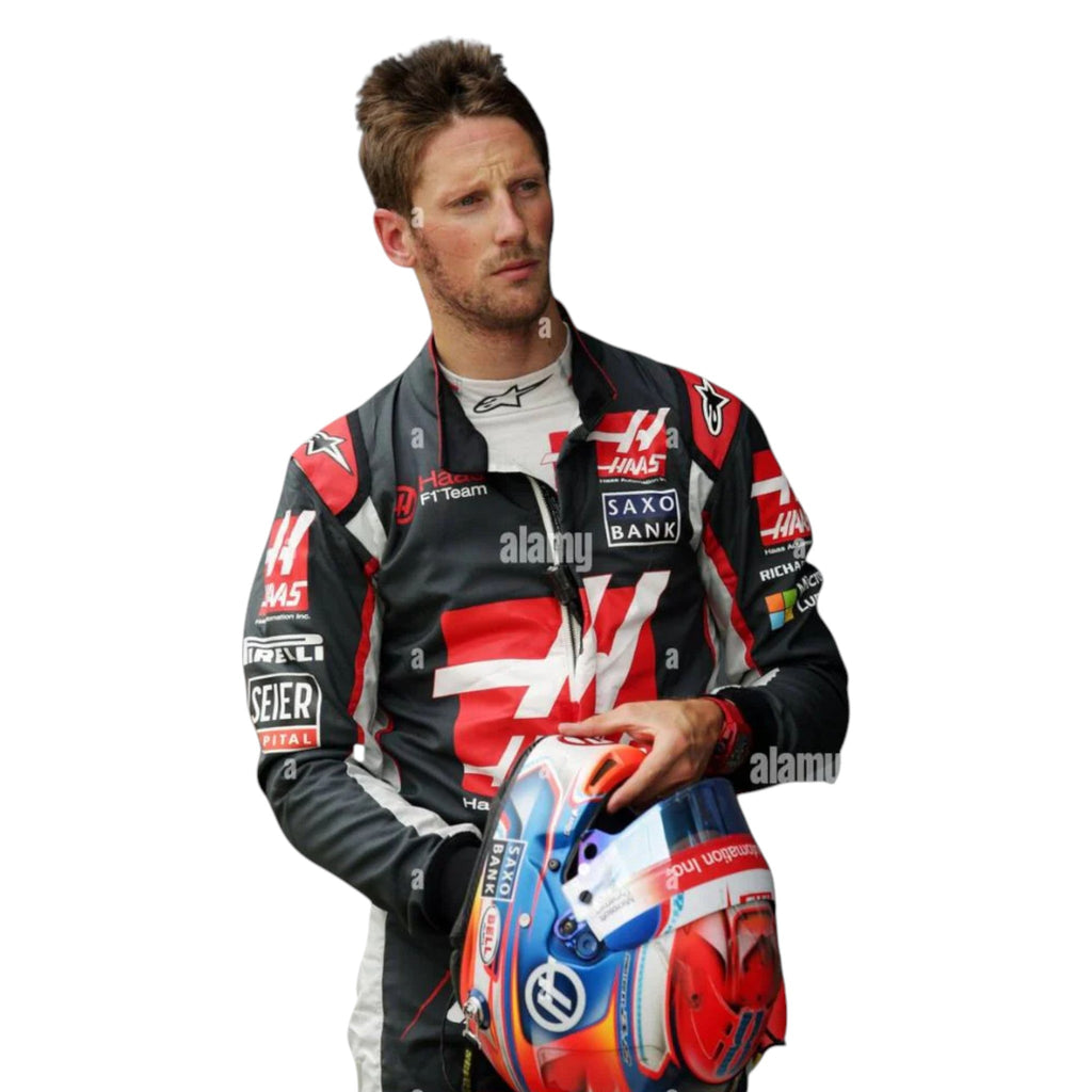Romain Grosjean 2016 Haas F1 Race Suit - Reaxion Racegear image 2