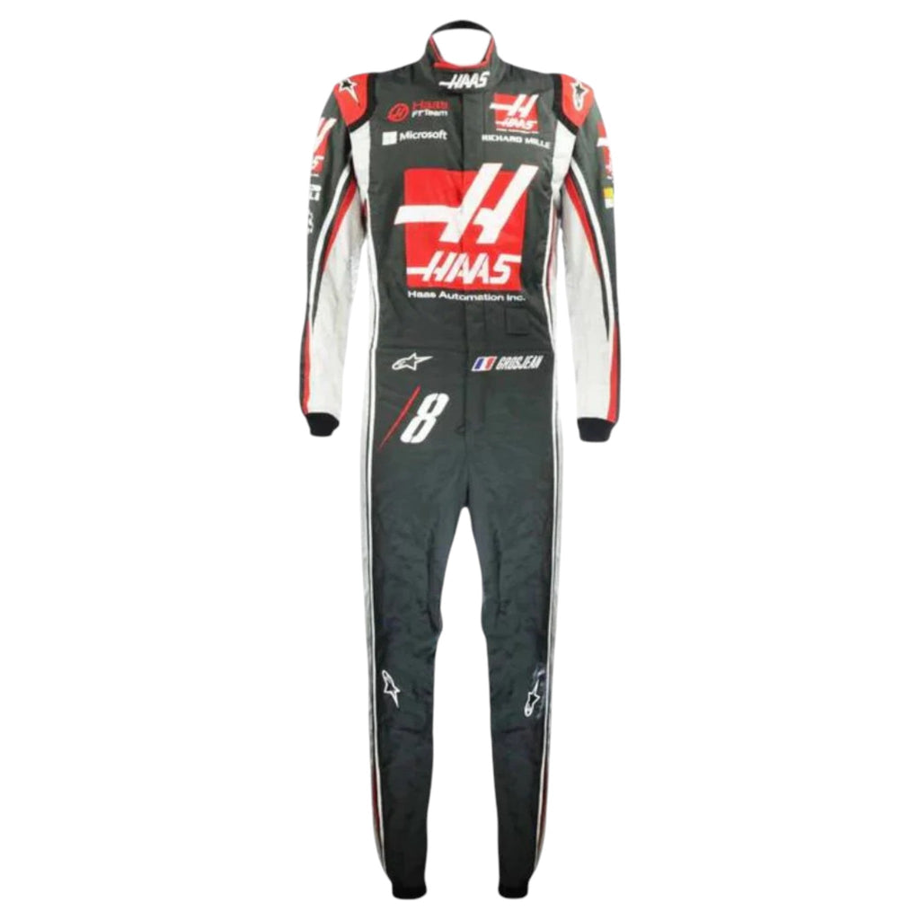 Romain Grosjean 2017 Haas F1 Race Suit - Reaxion Racegear image 1