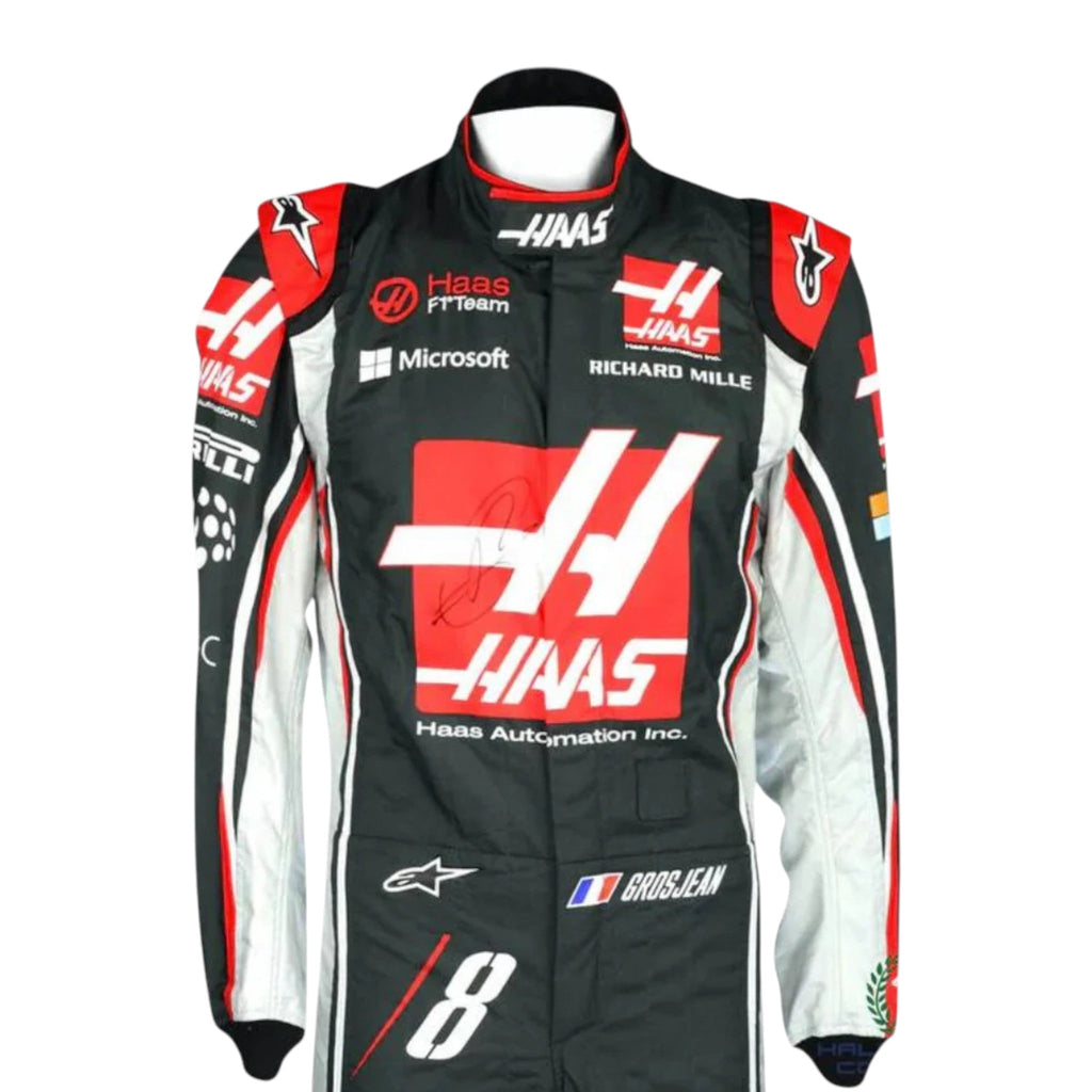 Romain Grosjean 2017 Haas F1 Race Suit - Reaxion Racegear image 2