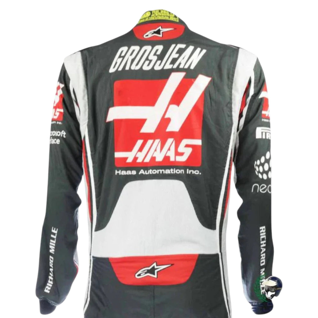 Romain Grosjean 2017 Haas F1 Race Suit - Reaxion Racegear image 3
