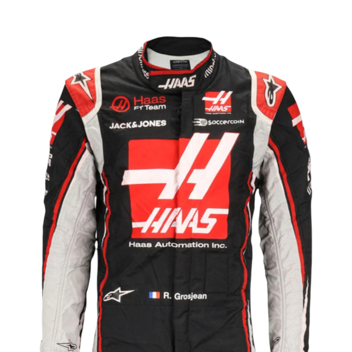 Romain Grosjean 2020 Haas F1 Race Suit - Reaxion Racegear image 3