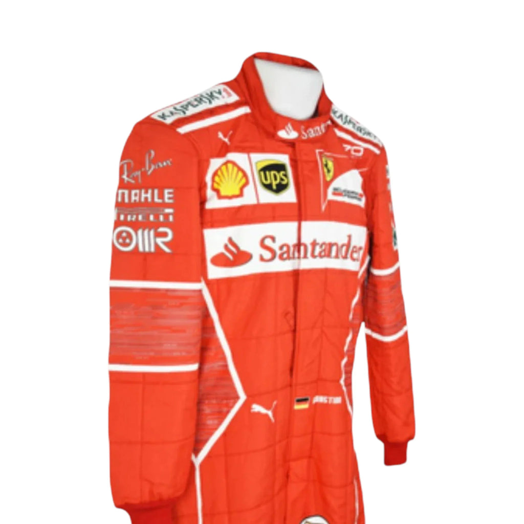 Sebastian Vettel 2017 Ferrari F1 Racing Suit - Reaxion Racegear image 6