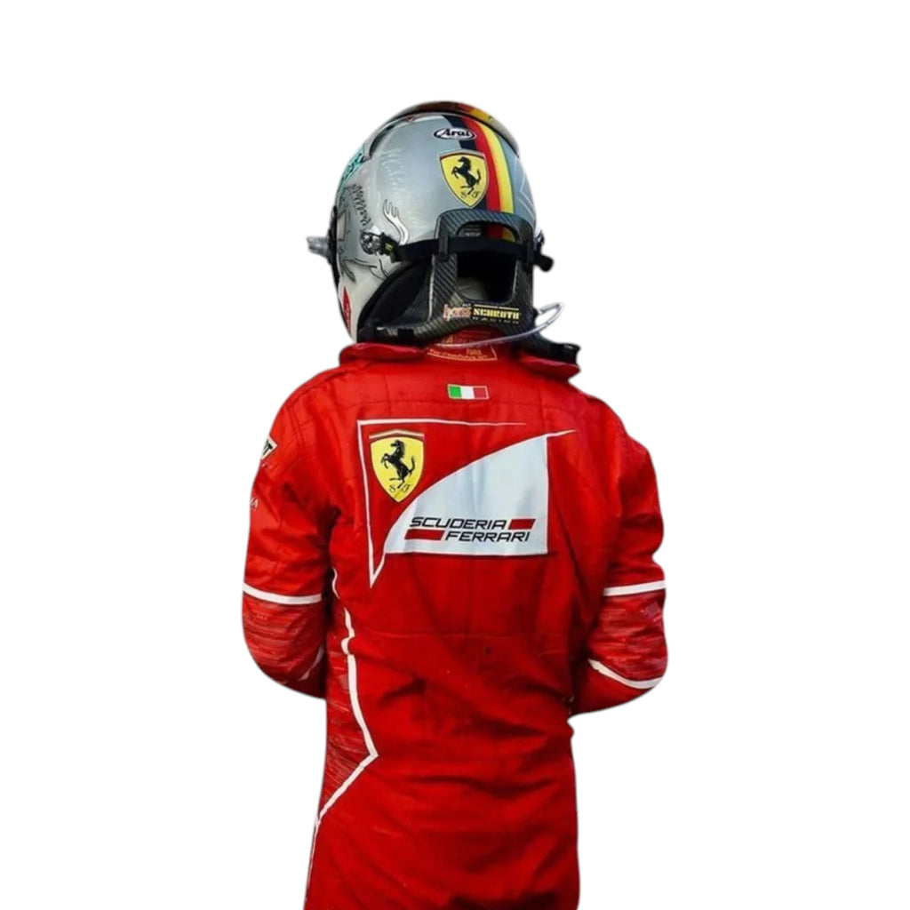Sebastian Vettel 2017 Ferrari F1 Racing Suit - Reaxion Racegear image 8