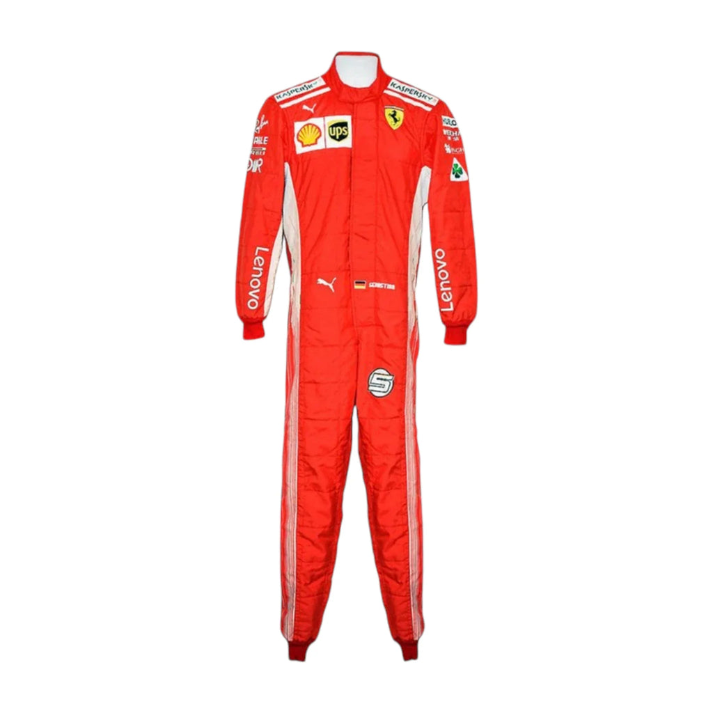Sebastian Vettel 2018 Ferrari F1 Racing Suit - Reaxion Racegear image 1