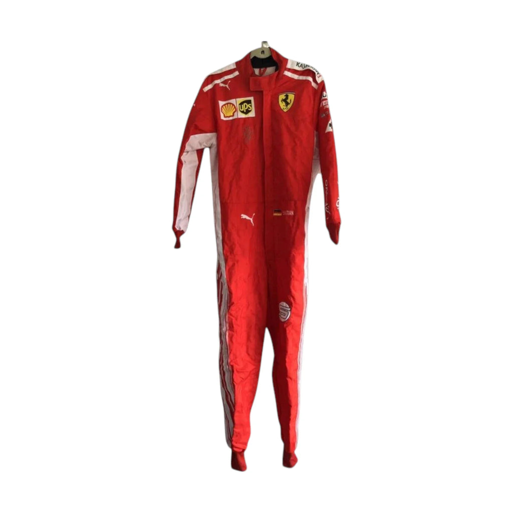 Sebastian Vettel 2018 Ferrari F1 Racing Suit - Reaxion Racegear image 2
