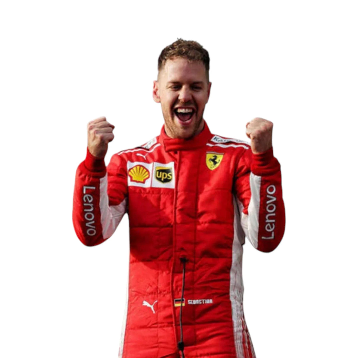 Sebastian Vettel 2018 Ferrari F1 Racing Suit - Reaxion Racegear image 4