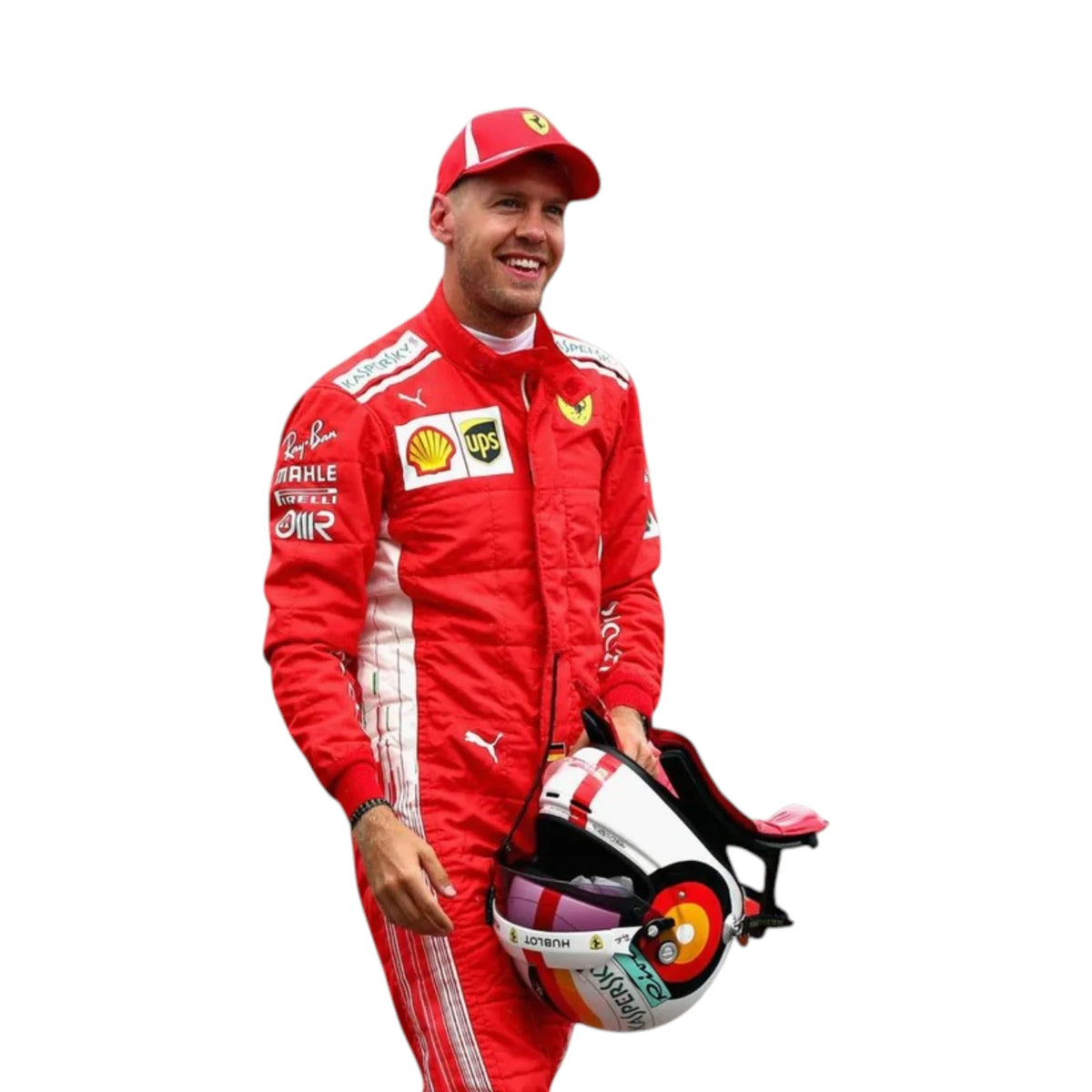 Sebastian Vettel 2018 Ferrari F1 Racing Suit - Reaxion Racegear image 5