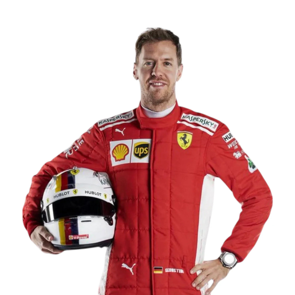Sebastian Vettel 2018 Ferrari F1 Racing Suit - Reaxion Racegear image 6