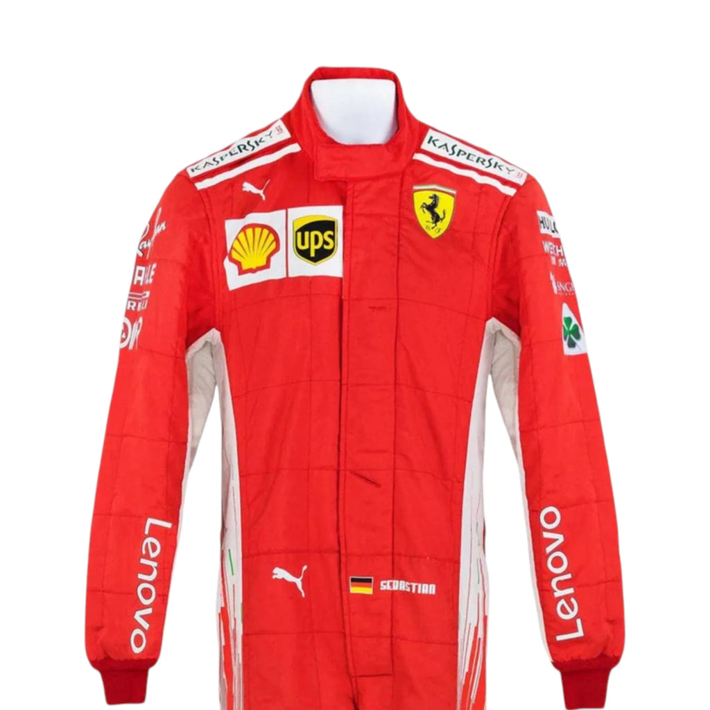 Sebastian Vettel 2018 Ferrari F1 Racing Suit - Reaxion Racegear image 7