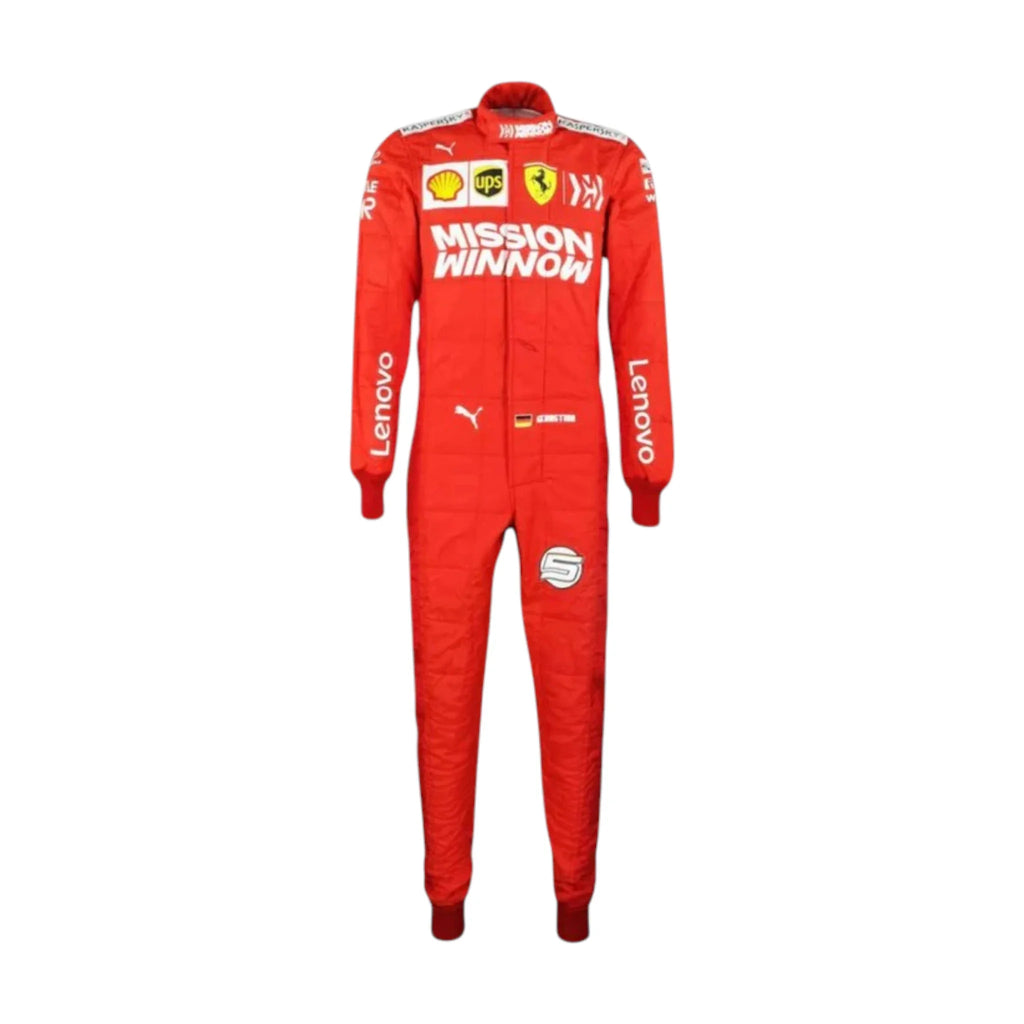Sebastian Vettel 2019 Ferrari F1 Racing Suit - Reaxion Racegear image 2