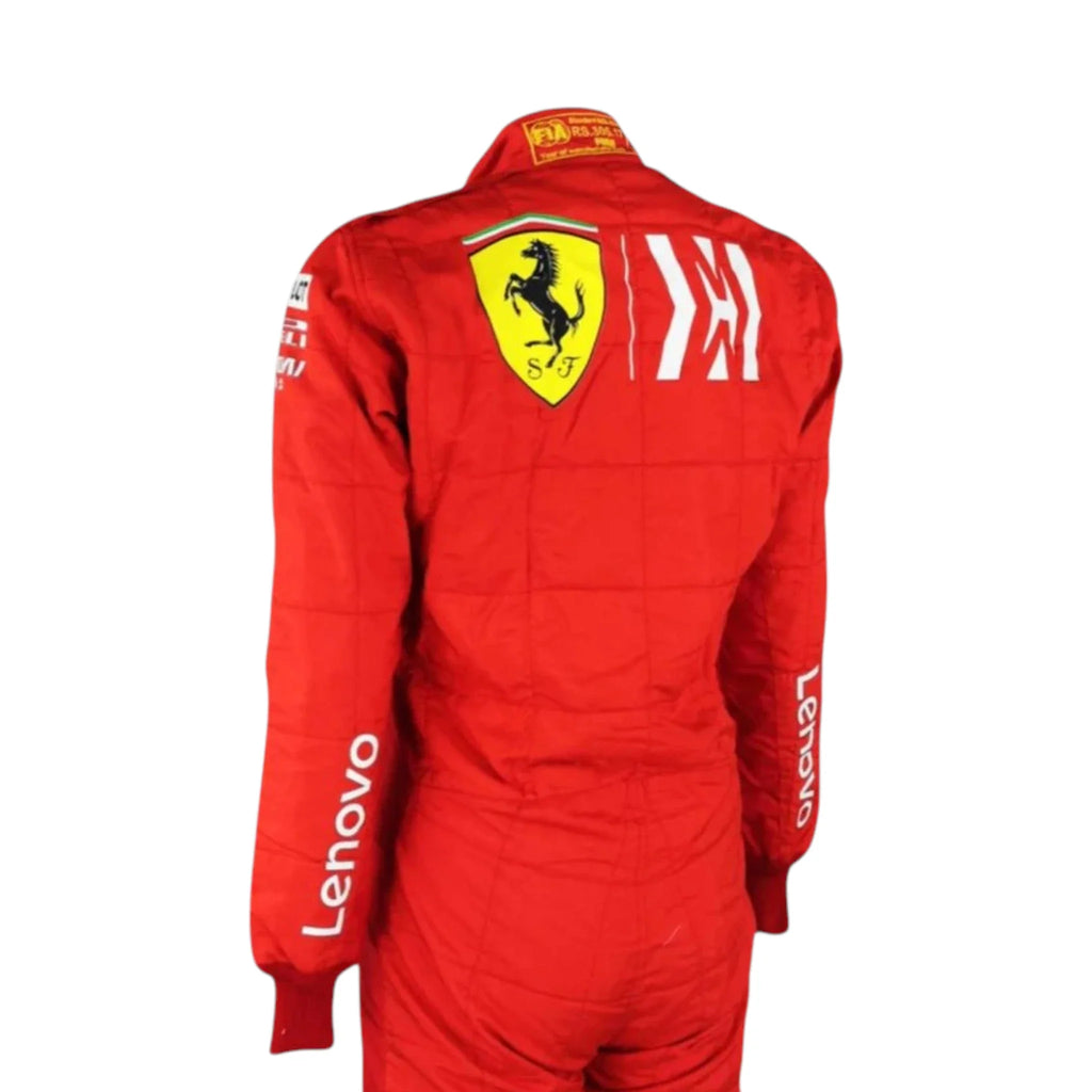 Sebastian Vettel 2019 Ferrari F1 Racing Suit - Reaxion Racegear image 3