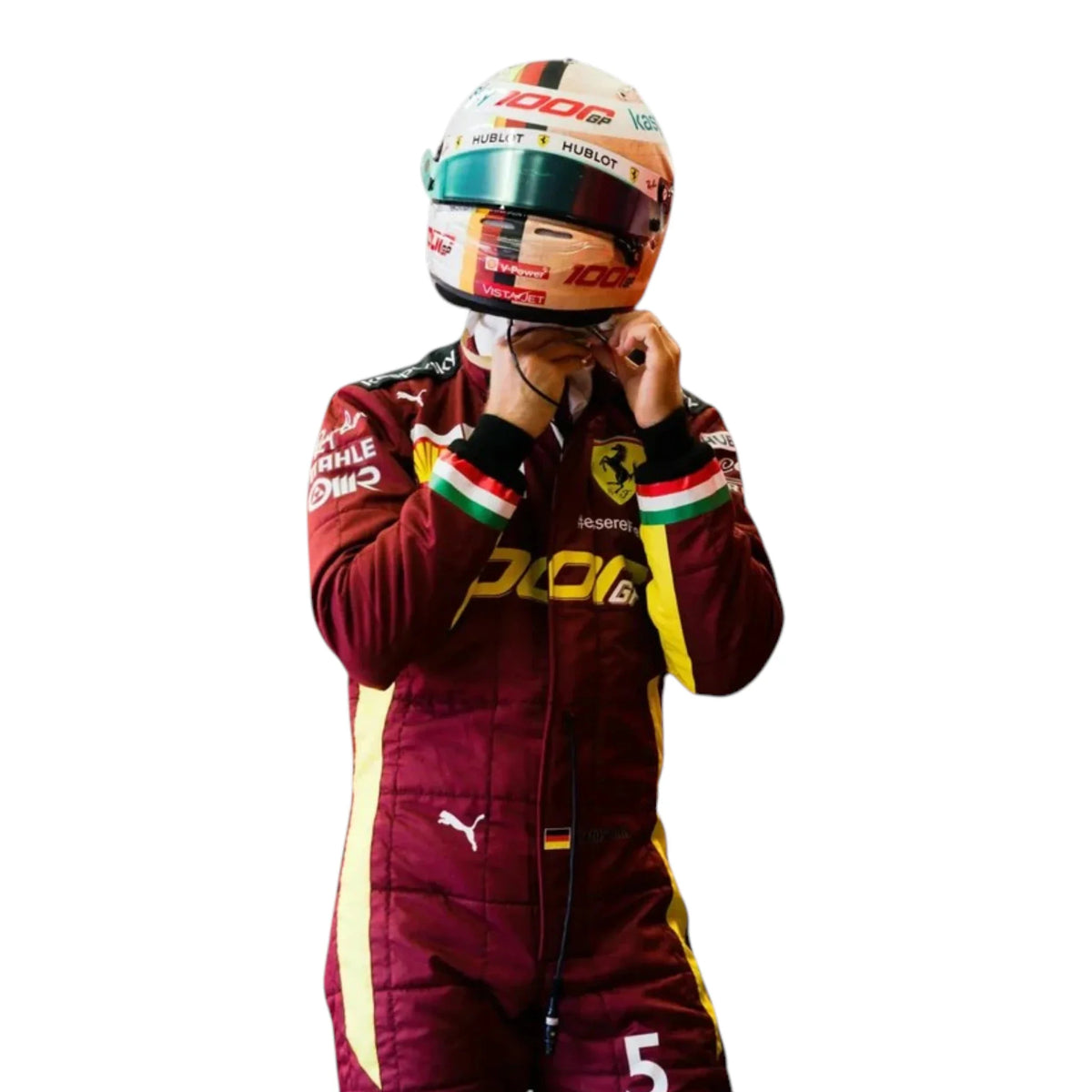 Sebastian Vettel 2020 Ferrari 1000 GP F1 Racing Suit - Reaxion Racegear image 3