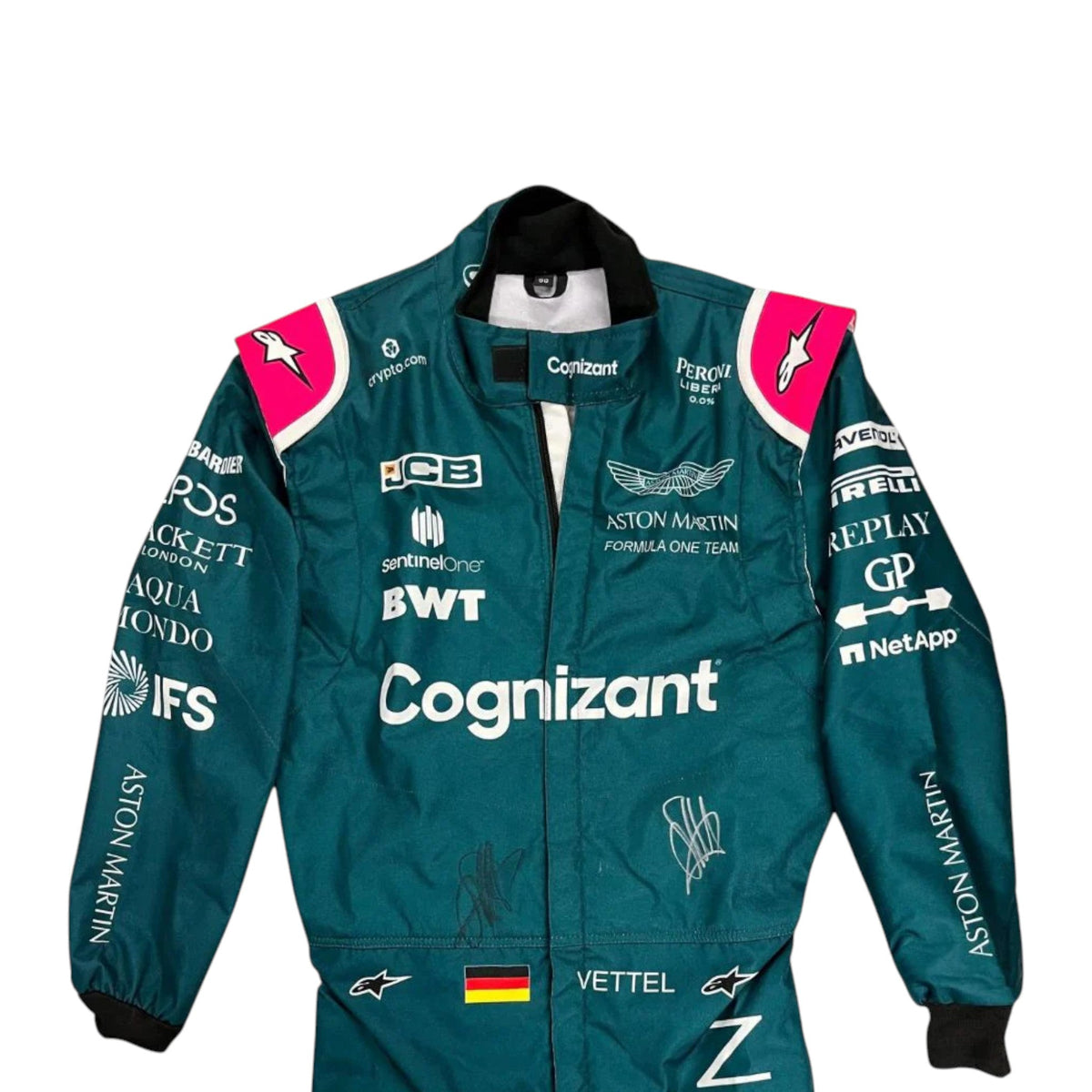 Sebastian Vettel 2021 Aston Martin F1 Race Suit - Reaxion Racegear image 3