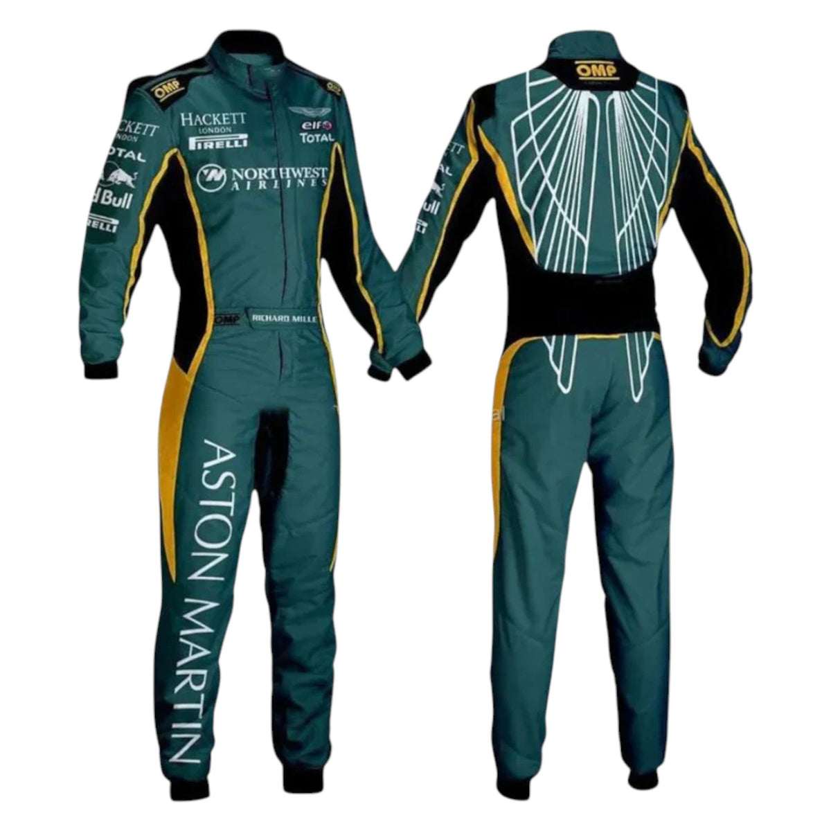 Sebastian Vettel Aston Martin F1 Race Suit - Reaxion Racegear image 1