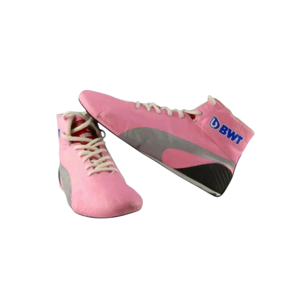 Sergio Perez 2019 Racing Point F1 Racing Shoes - Reaxion Racegear image 2