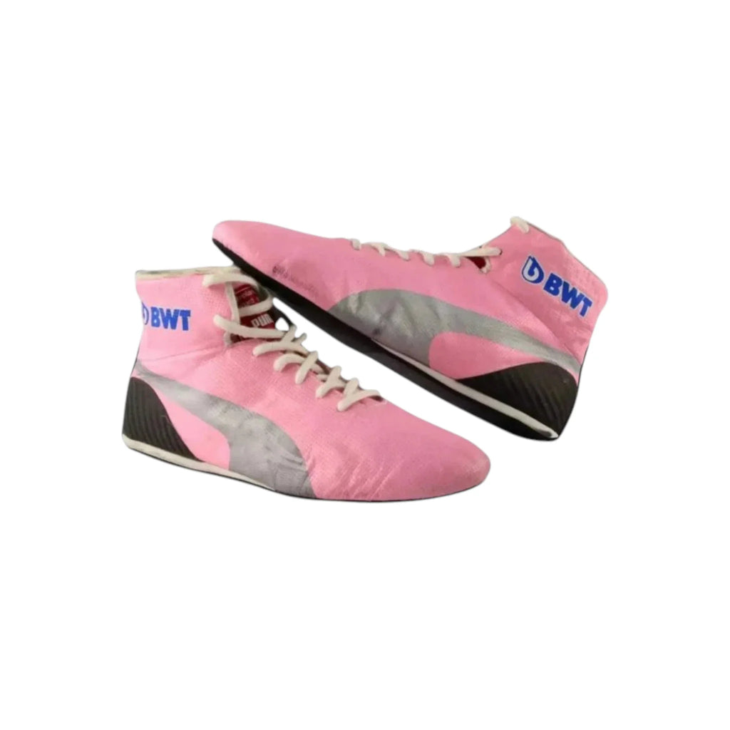 Sergio Perez 2019 Racing Point F1 Racing Shoes - Reaxion Racegear image 4