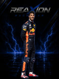 Daniel Ricciardo Red Bull 2017 F1 Race Suit