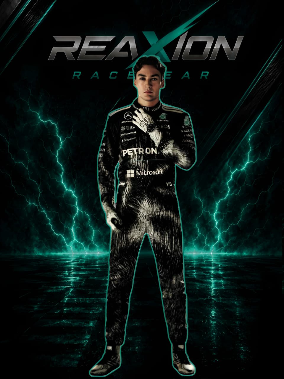George Russell Mercedes 2026 Japanese GP F1 Racing Suit
