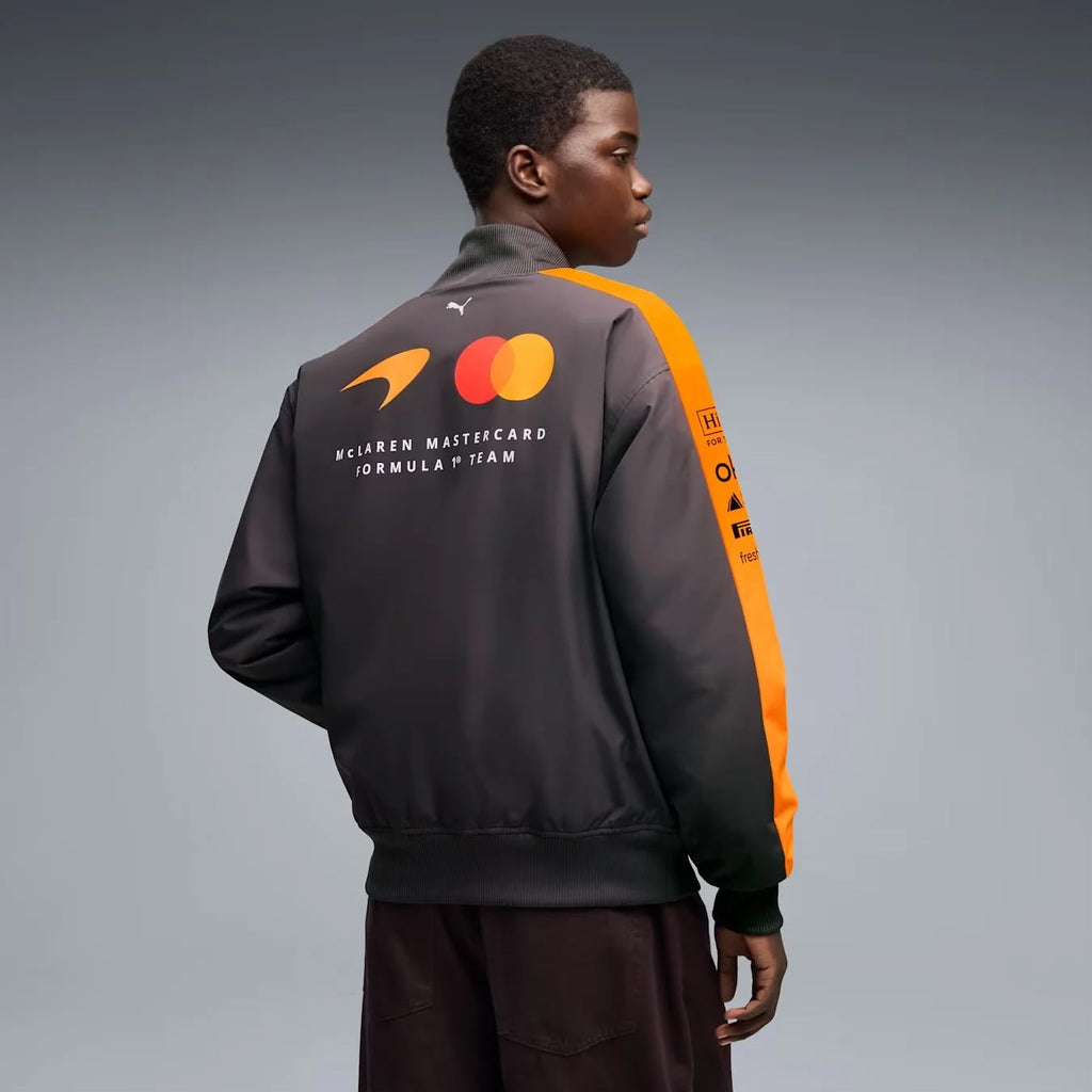 2026 PUMA McLaren F1 Team Bomber Jacket, Premium F1 Fanwear