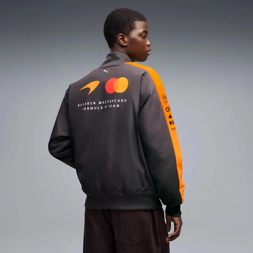 2026 PUMA McLaren F1 Team Bomber Jacket, Premium F1 Fanwear