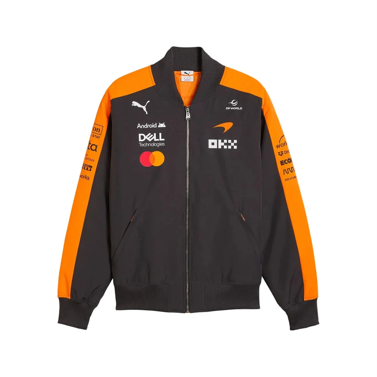 2026 PUMA McLaren F1 Team Bomber Jacket, Premium F1 Fanwear