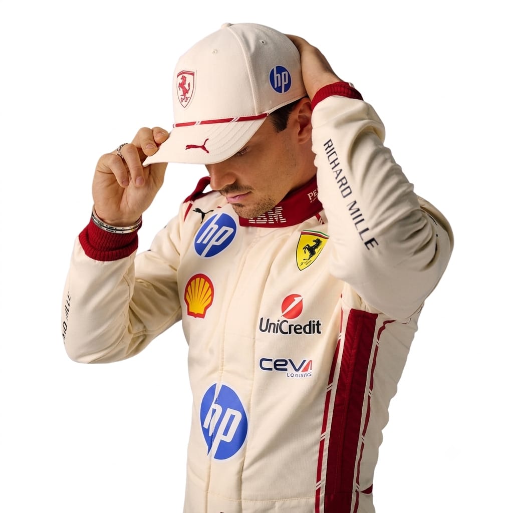 Charles Leclerc Ferrari 2026 Monaco GP F1 Racing Suit