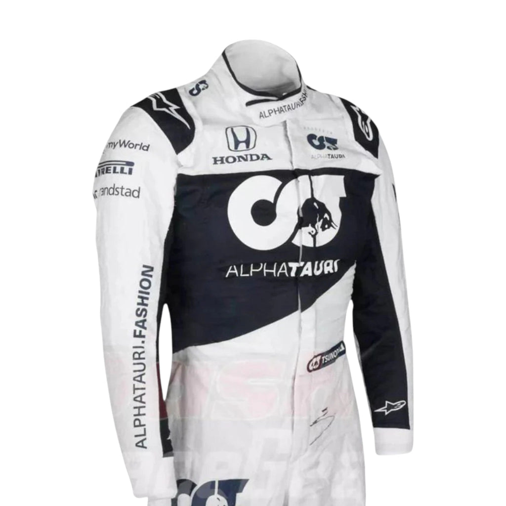 Yuki Tsunoda 2021 AlphaTauri F1 Race Suit - Reaxion Racegear image 3